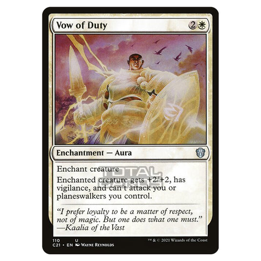 Magic The Gathering - Commander 2021 - Vow of Duty - 110/409