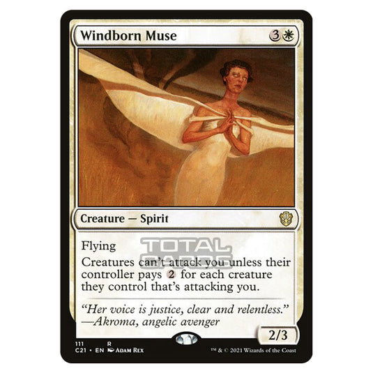 Magic The Gathering - Commander 2021 - Windborn Muse - 111/409