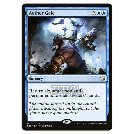 Magic The Gathering - Commander 2021 - Aether Gale - 113/409