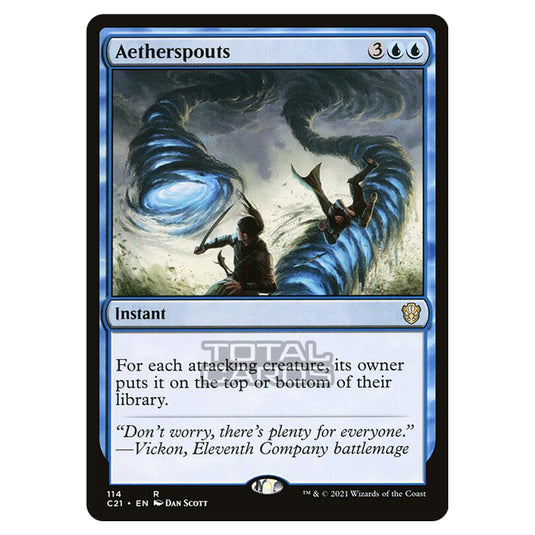 Magic The Gathering - Commander 2021 - Aetherspouts - 114/409