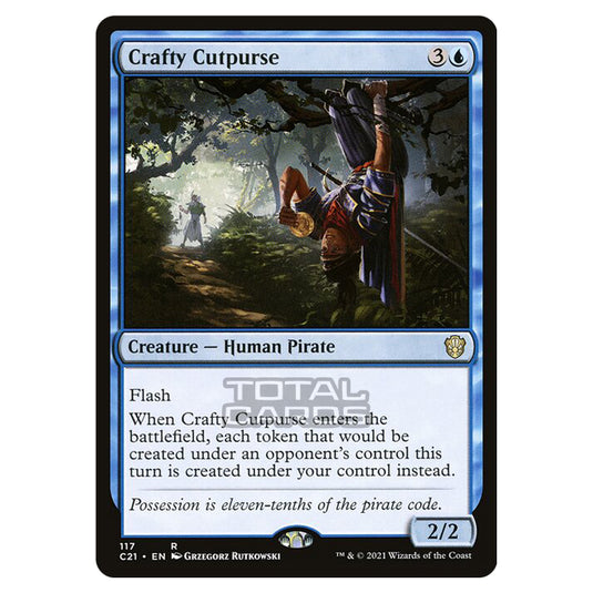 Magic The Gathering - Commander 2021 - Crafty Cutpurse - 117/409