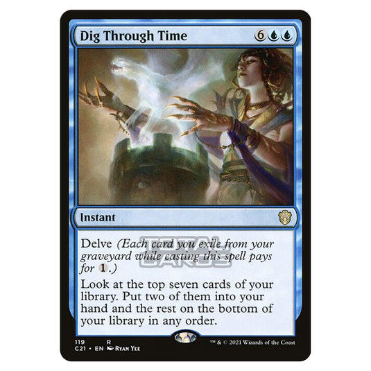 Magic The Gathering - Commander 2021 - Dig Through Time - 119/409