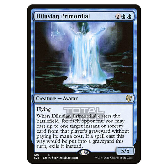 Magic The Gathering - Commander 2021 - Diluvian Primordial - 120/409