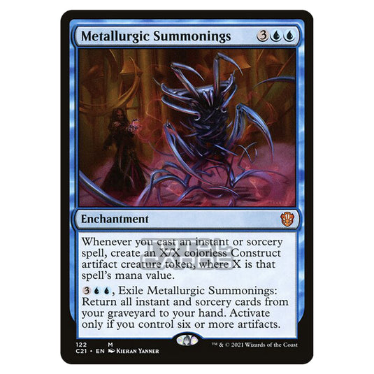 Magic The Gathering - Commander 2021 - Metallurgic Summonings - 122/409