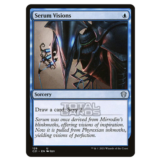 Magic The Gathering - Commander 2021 - Serum Visions - 129/409