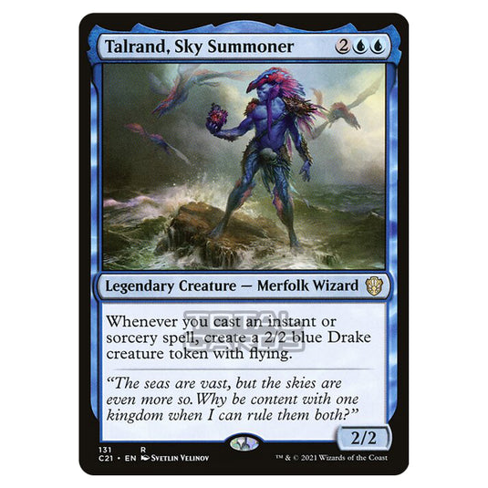 Magic The Gathering - Commander 2021 - Talrand, Sky Summoner - 131/409