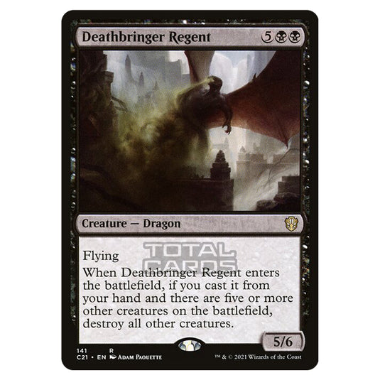 Magic The Gathering - Commander 2021 - Deathbringer Regent - 141/409