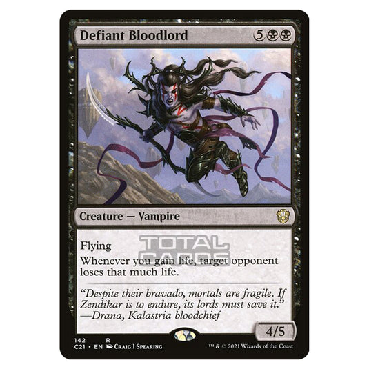 Magic The Gathering - Commander 2021 - Defiant Bloodlord - 142/409