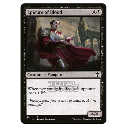 Magic The Gathering - Commander 2021 - Epicure of Blood - 143/409