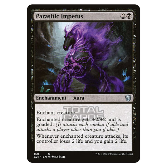 Magic The Gathering - Commander 2021 - Parasitic Impetus - 150/409