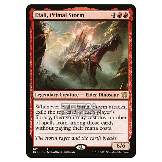 Magic The Gathering - Commander 2021 - Etali, Primal Storm - 167/409