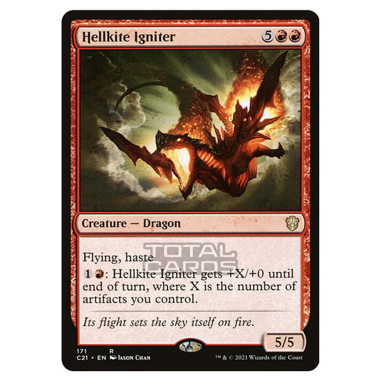 Magic The Gathering - Commander 2021 - Hellkite Igniter - 171/409