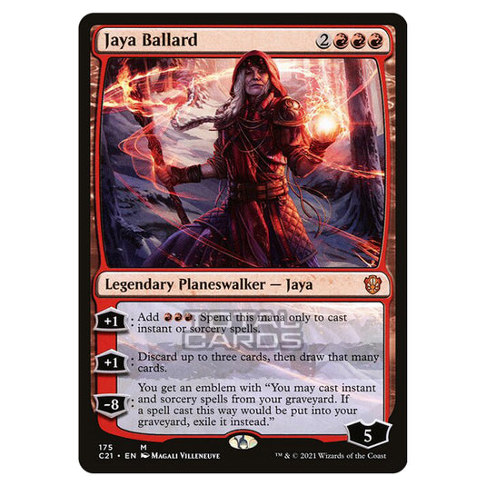 Magic The Gathering - Commander 2021 - Jaya Ballard - 175/409