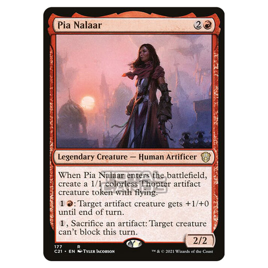 Magic The Gathering - Commander 2021 - Pia Nalaar - 177/409