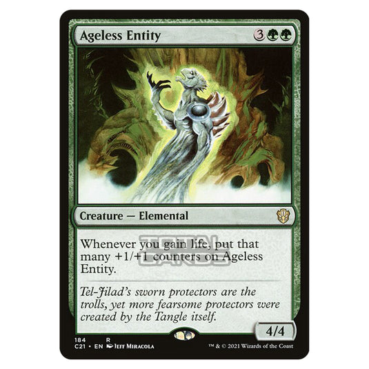 Magic The Gathering - Commander 2021 - Ageless Entity - 184/409