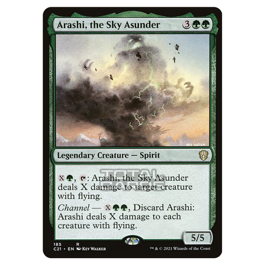 Magic The Gathering - Commander 2021 - Arashi, the Sky Asunder - 185/409