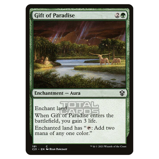 Magic The Gathering - Commander 2021 - Gift of Paradise - 191/409