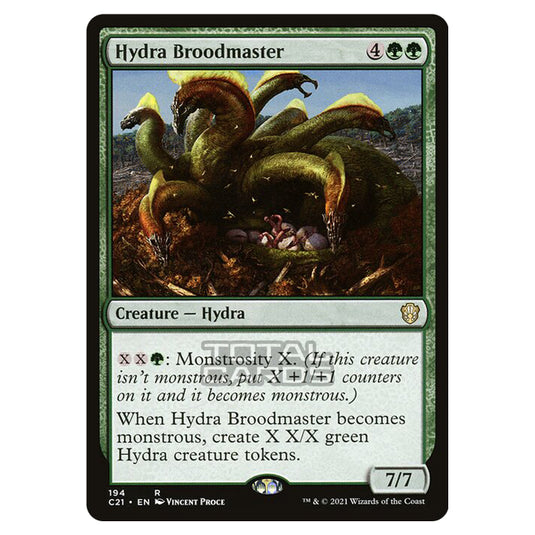 Magic The Gathering - Commander 2021 - Hydra Broodmaster - 194/409