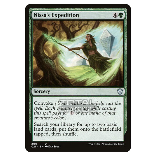 Magic The Gathering - Commander 2021 - Nissa's Expedition - 200/409