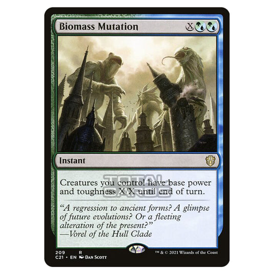 Magic The Gathering - Commander 2021 - Biomass Mutation - 209/409