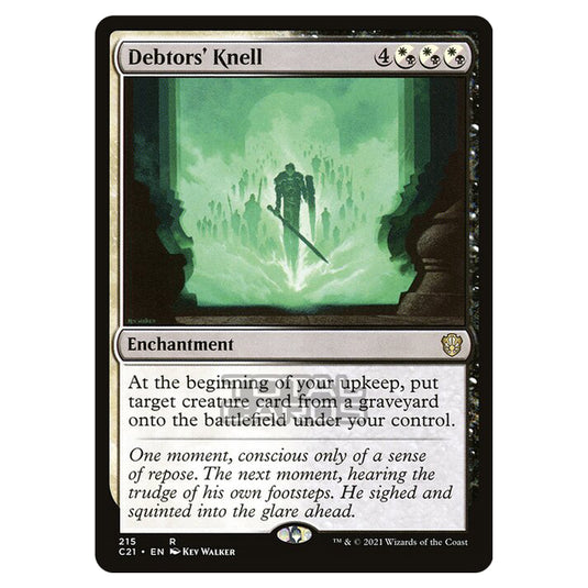 Magic The Gathering - Commander 2021 - Debtors' Knell - 215/409