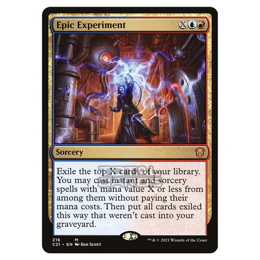 Magic The Gathering - Commander 2021 - Epic Experiment - 216/409