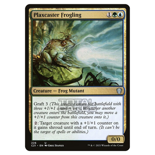 Magic The Gathering - Commander 2021 - Plaxcaster Frogling - 226/409