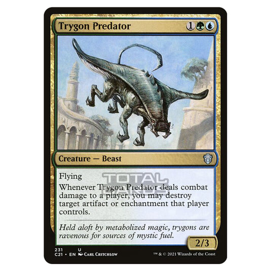 Magic The Gathering - Commander 2021 - Trygon Predator - 231/409