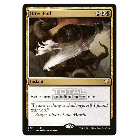 Magic The Gathering - Commander 2021 - Utter End - 232/409