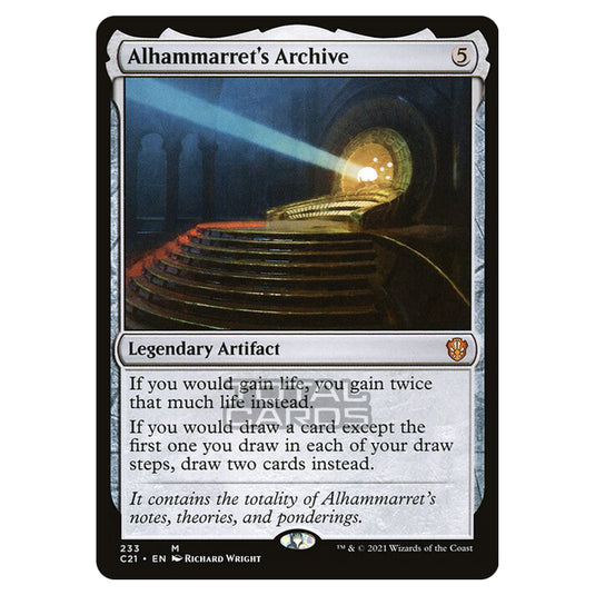 Magic The Gathering - Commander 2021 - Alhammarret's Archive - 233/409