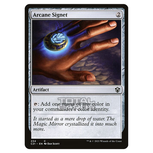 Magic The Gathering - Commander 2021 - Arcane Signet - 234/409