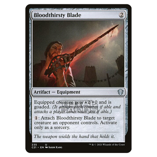 Magic The Gathering - Commander 2021 - Bloodthirsty Blade - 235/409