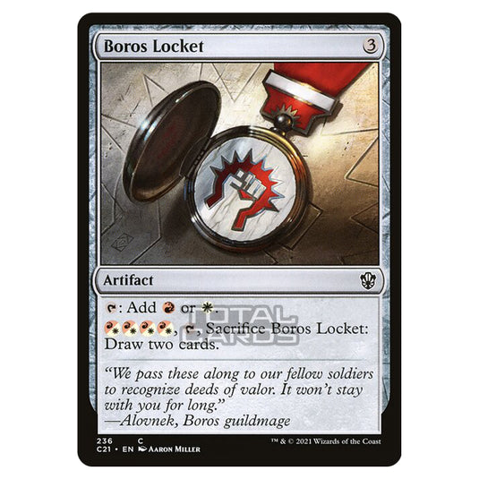 Magic The Gathering - Commander 2021 - Boros Locket - 236/409