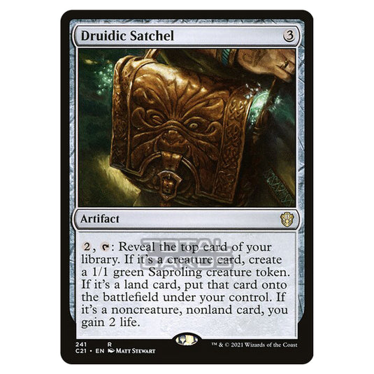 Magic The Gathering - Commander 2021 - Druidic Satchel - 241/409