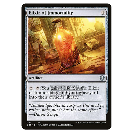 Magic The Gathering - Commander 2021 - Elixir of Immortality - 243/409