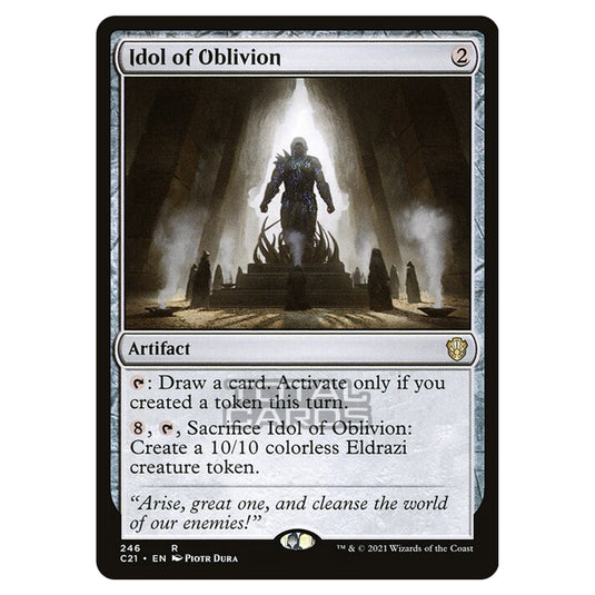 Magic The Gathering - Commander 2021 - Idol of Oblivion - 246/409