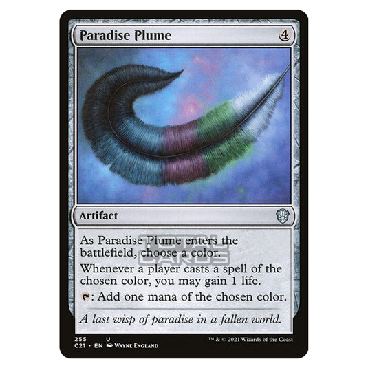 Magic The Gathering - Commander 2021 - Paradise Plume - 255/409