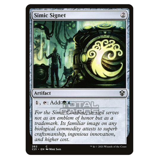 Magic The Gathering - Commander 2021 - Simic Signet - 262/409