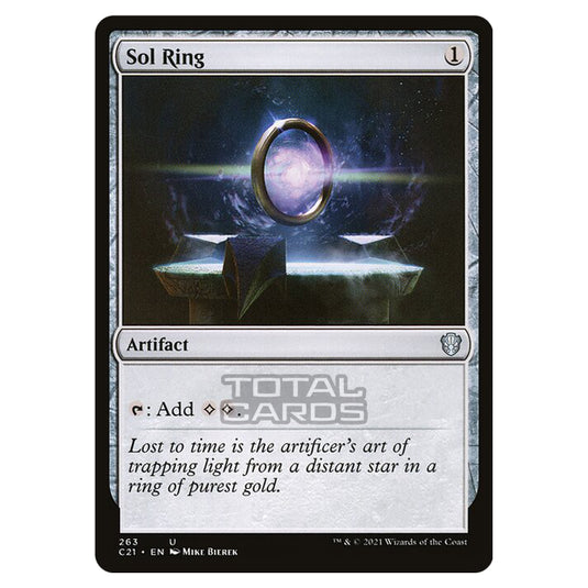 Magic The Gathering - Commander 2021 - Sol Ring - 263/409