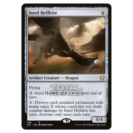 Magic The Gathering - Commander 2021 - Steel Hellkite - 266/409