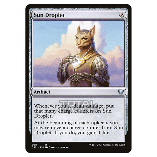 Magic The Gathering - Commander 2021 - Sun Droplet - 268/409