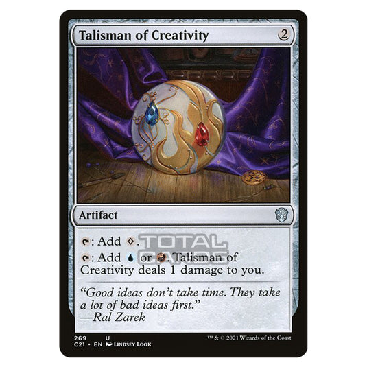 Magic The Gathering - Commander 2021 - Talisman of Creativity - 269/409