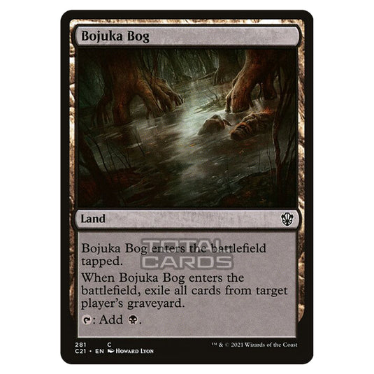 Magic The Gathering - Commander 2021 - Bojuka Bog - 281/409