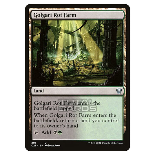 Magic The Gathering - Commander 2021 - Golgari Rot Farm - 291/409