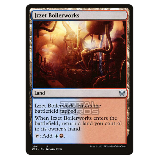 Magic The Gathering - Commander 2021 - Izzet Boilerworks - 294/409