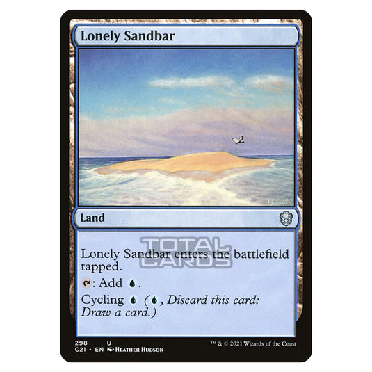 Magic The Gathering - Commander 2021 - Lonely Sandbar - 298/409