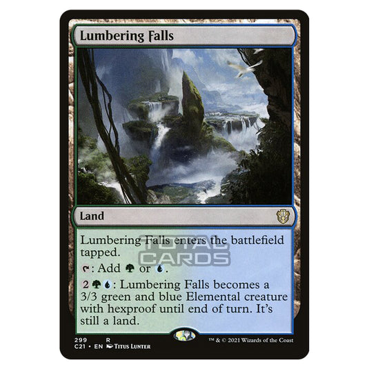 Magic The Gathering - Commander 2021 - Lumbering Falls - 299/409