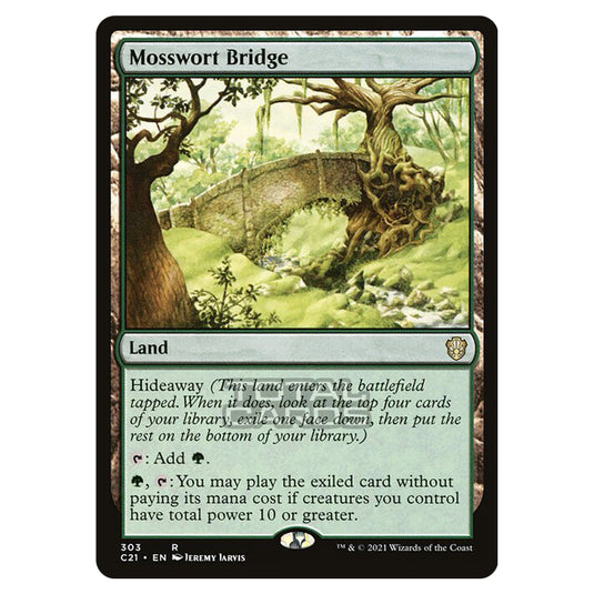 Magic The Gathering - Commander 2021 - Mosswort Bridge - 303/409