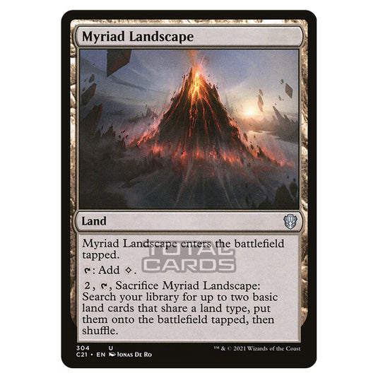 Magic The Gathering - Commander 2021 - Myriad Landscape - 304/409