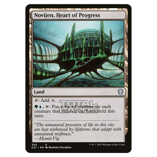 Magic The Gathering - Commander 2021 - Novijen, Heart of Progress - 305/409